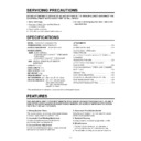 LG V-C3333SB Service Manual