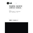 LG F10A5QD, F10A5QDP Service Manual