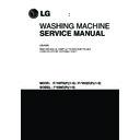 LG F72890WH, F72891WH, F74890WH Service Manual