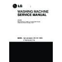 LG F74670WH, F74680WH, F74690WH Service Manual