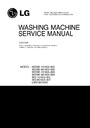 LG WD-10160S, WD-10160N Service Manual
