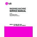 LG WD-1300Q Service Manual