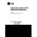 LG WD-16110FDN, WD-16111FDB Service Manual
