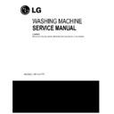 LG WF-S1317TT Service Manual