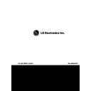 LG WF-T854A Service Manual