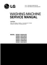 LG WM-12350FD Service Manual