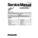 Panasonic CS-A9CKPG, CU-A9CKP6G, CS-A12CKPG, CU-A12CKP6G (serv.man2) Service Manual Supplement