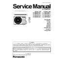 Panasonic CS-BE25TKE-1, CS-BE35TKE-1, CS-DE25TKE-1, CS-DE35TKE-1, CU-BE25TKE-1, CU-BE35TKE-1, CU-DE25TKE-1, CU-DE35TKE-1 Service Manual