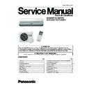 Panasonic CS-E9CKP, CU-E9CKP5, CS-E12CKP, CU-E12CKP5 Service Manual
