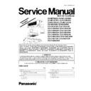 cs-me10dd3eg, cs-me10dteg, cs-e15db4ew, cs-me7dkdg, cs-e9dkdw, cs-e12dkdw, cs-e15dkdw, cs-e18dkdw, cs-e15dd3ew, cs-e18dd3ew, cs-e15dtew, cs-e18dtew, cs-e18db4ew service manual simplified