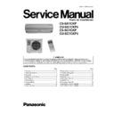 Panasonic CS-SA7CKP, CU-SA7CKP5, CS-SC7CKP, CU-SC7CKP5 Service Manual