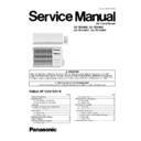 Panasonic CS-TE9HKE, CS-TE12HKE, CU-TE9HKE, CU-TE12HKE Service Manual