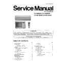 Panasonic CS-XE9EKE, CU-XE9EKE, CS-XE12EKE, CU-XE12EKE Service Manual