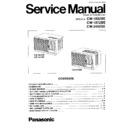 Panasonic CW-1802BE, CW-1872BE, CW-2402SE Service Manual