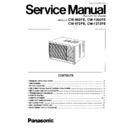 Panasonic CW-902FE, CW-972FE, CW-1202FE, CW-1272FE Service Manual