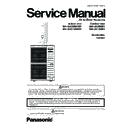 Panasonic WH-SXC09H3E5, WH-SXC12H6E5, WH-UX09HE5, WH-UX12HE5 Service Manual