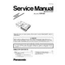 Panasonic CR14D Service Manual Simplified
