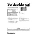 Panasonic DMR-ES18EE, DMR-ES18GC, DMR-ES18GCS, DMR-ES18GCA Service Manual