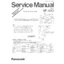 rf-423 service manual supplement
