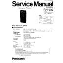 Panasonic RN-502EGCGN Service Manual