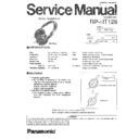 Panasonic RP-HT128PP Service Manual