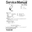 Panasonic RP-HT22PP Service Manual