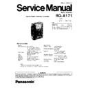 Panasonic RQ-A171 Service Manual