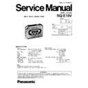 Panasonic RQ-E10VGC Service Manual