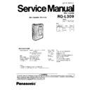 rq-l309p, rq-l309pc service manual