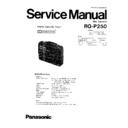 Panasonic RQ-P250 Service Manual
