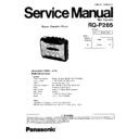rq-p265 service manual