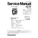 Panasonic RQ-P36 Service Manual