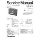 rq-s70 service manual