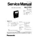 rq-v164 service manual
