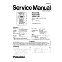 Panasonic RQ-V77E, RQ-V77E1, RQ-V77EJ Service Manual