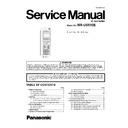 Panasonic RR-US510E Service Manual