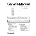 Panasonic RR-US511E, RR-US511EE Service Manual