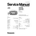 Panasonic RX-D19E, RX-D19EB, RX-D19EG Service Manual
