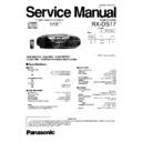 Panasonic RX-DS17P, RX-DS17PC Service Manual