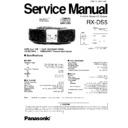 Panasonic RX-DS5P, RX-DS5PC Service Manual