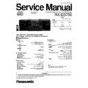 Panasonic RX-DS750P, RX-DS750PC Service Manual