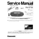 Panasonic RX-DT39GC Service Manual Simplified