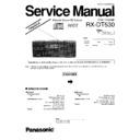 Panasonic RX-DT530GN Service Manual