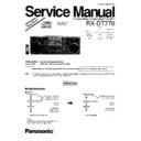 rx-dt770gn service manual