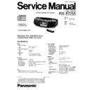 Panasonic RX-ED55EGEB Service Manual