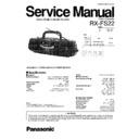 rx-fs22gc, rx-fs22gu service manual