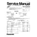 rx-fs430ep, rx-fs430ep9k, rx-fs430eps service manual simplified