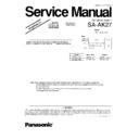 sa-ak27 service manual supplement