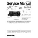 sa-ak40gd service manual simplified
