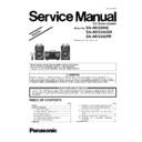 sa-akx200e, sa-akx200gn, sa-akx200pr service manual simplified